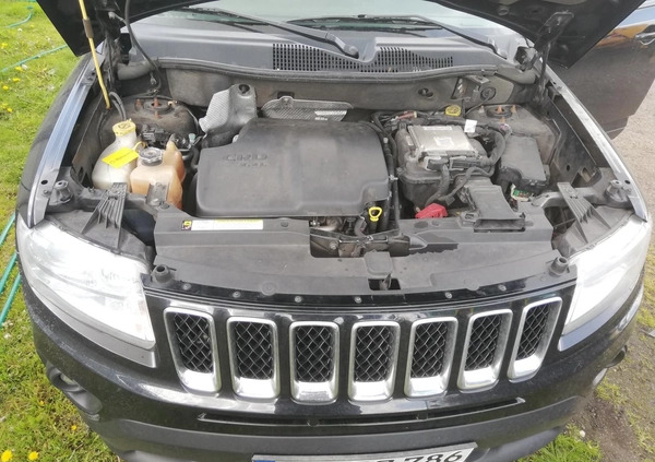 Jeep Compass cena 14900 przebieg: 156000, rok produkcji 2012 z Zaklików małe 352